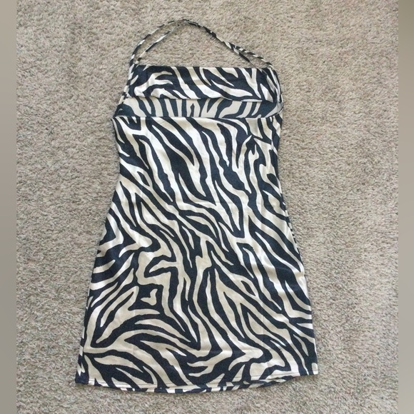 Silky Cowl Neckline Dress - Picture 9 of 13